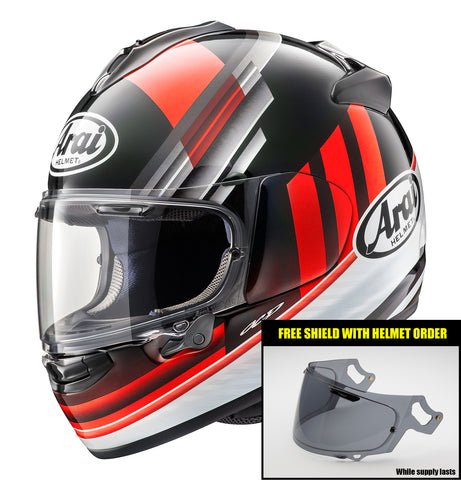 Arai DT-X Graphic Guard Red